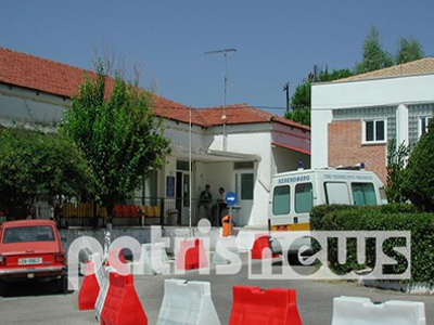 Ηλεία: Τα νερά εισέβαλαν στο νοσοκομείο της Κρέστενας