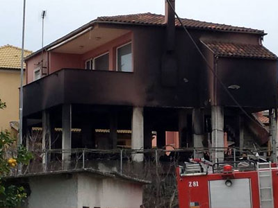 Στις φλόγες μονοκατοικία στην Κέρκυρα