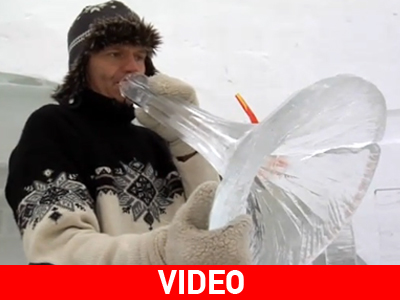 Μουσική από… πάγο!