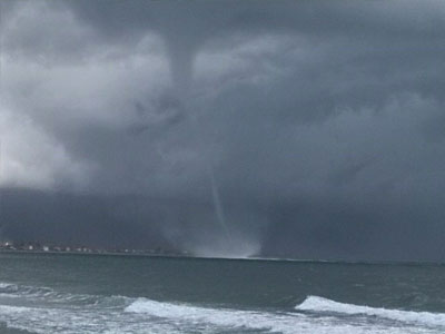Υδροστρόβιλος στον Στρυμονικό κόλπο