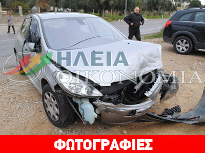 Καραμπόλα στην Ε.Ο. Πύργου – Τριπόλεως