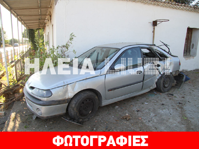 Πύργος: Αυτοκίνητο «καρφώθηκε» στον τοίχο σπιτιού