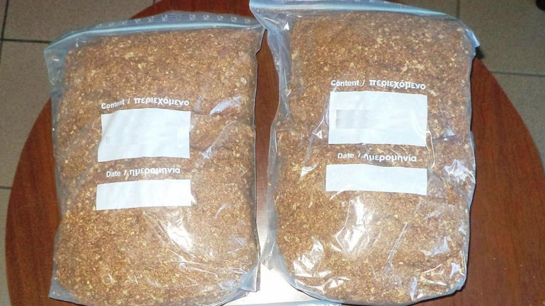 Αγρίνιο: Τα 13 κιλά λαθραίου καπνού έφεραν… χειροπέδες