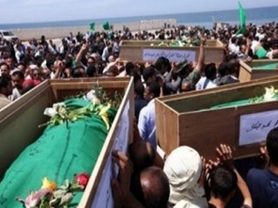 Κηδεύτηκαν οι εννιά ιμάμηδες στη Λιβύη