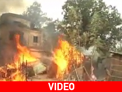 Φωτιά σε παραγκούπολη της Ινδίας