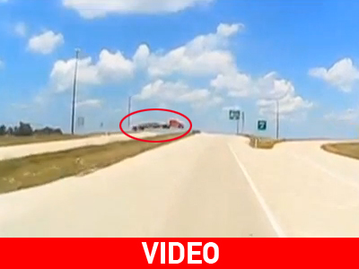 Τρελή πορεία νταλίκας στην Ιντιάνα