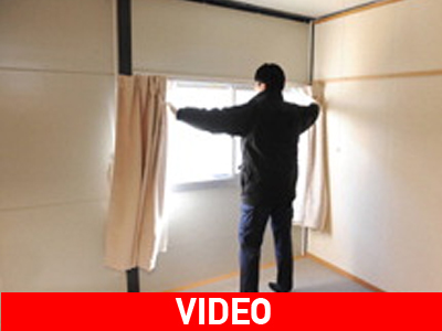 Στα λυόμενα οι πρώτες οικογένειες στην Ιαπωνία