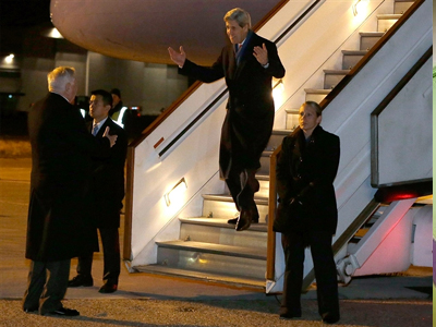 Νέο ταξίδι Κέρι στην Παλαιστίνη