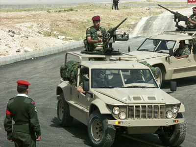 Ιορδανία: «Θωρακίζει» τα σύνορα λόγω της κρίσης στη γειτονική Συρία Ιορδανία: «Θωρακίζει» τα σύνορα λόγω της κρίσης στη γειτονική Συρία