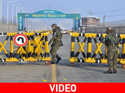 Β. Κορέα: «Πόρτα» για δεύτερη ημέρα στους εργαζομένους του συγκροτήματος Κάεσονγκ Β. Κορέα: «Πόρτα» για δεύτερη ημέρα στους εργαζομένους του συγκροτήματος Κάεσονγκ