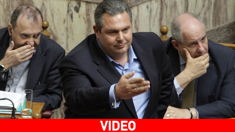 Καμμένος: «Βενιζέλος και Σαμαράς ευθύνονται για την ανθρωπιστική κρίση»