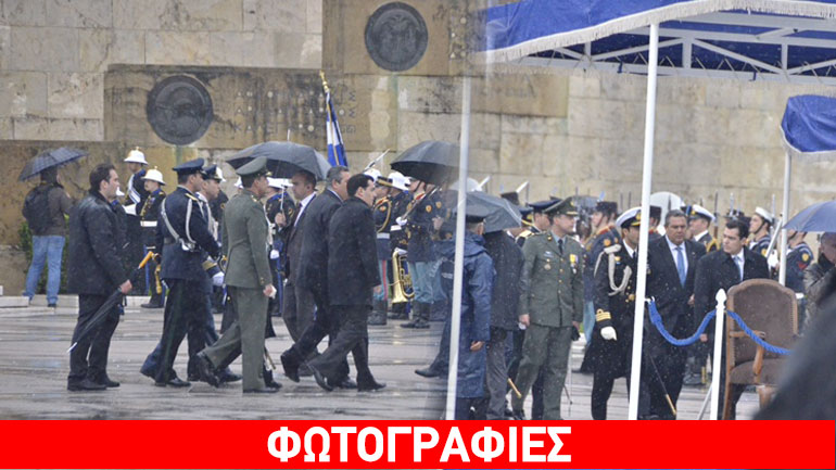 Άφιξη Καμμένου στην παρέλαση