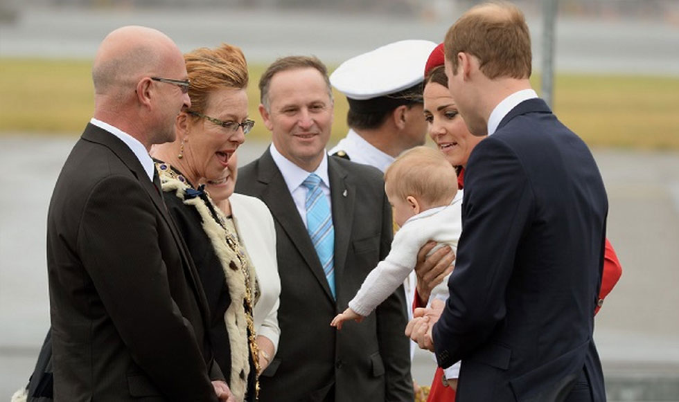 Το βασιλικό ζεύγος μετά του… υιού στη Νέα Ζηλανδία