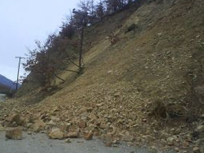 Κατολίσθηση στη Νάξο