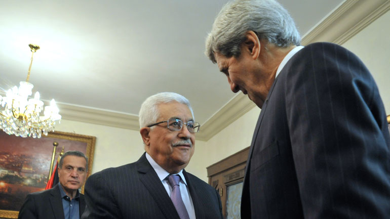 Συνομιλίες Κέρι-Αμπάς για τον τερματισμό της βίας στην Παλαιστίνη