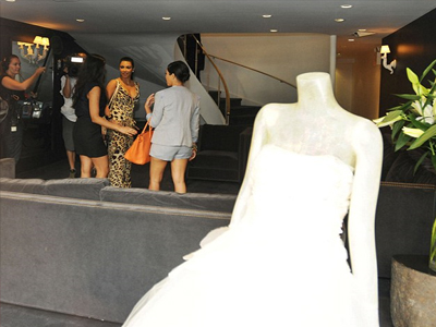 Για νυφικό η Kim Kardashian