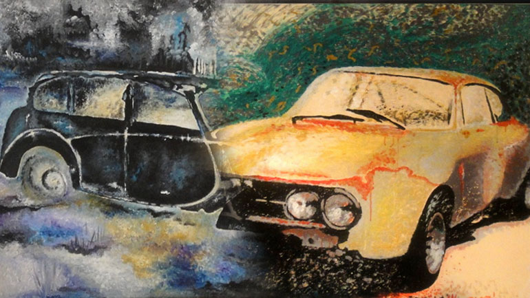 Ταξίδι στον χρόνο σε τέσσερις τροχούς – Έκθεση της Αφροδίτης Κυριαζή στην «Παλιά Βυτίνα»