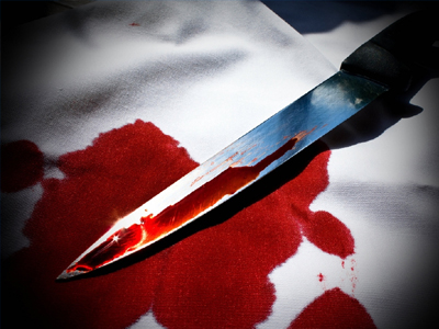 Θάνατος αλλοδαπού από αιχμηρό αντικείμενο