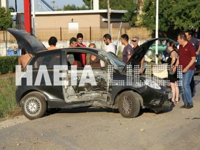 Η… τρελή κούρσα σταμάτησε στην κολώνα της Δ.Ε.Η.