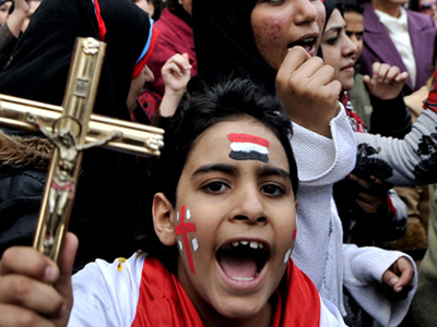 Ο στρατός ξαναχτίζει κοπτική εκκλησία