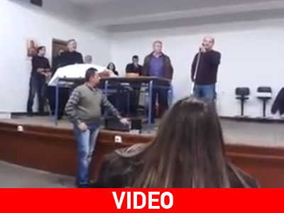 Κοζάνη: Αποδοκιμασίες στον Πάρι Κουκουλόπουλο