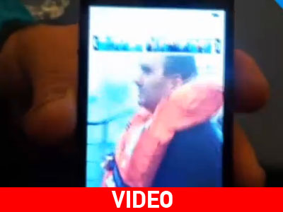 Ερασιτεχνικό video με επιβάτες πάνω στο κατάστρωμα του Norman Atlantic