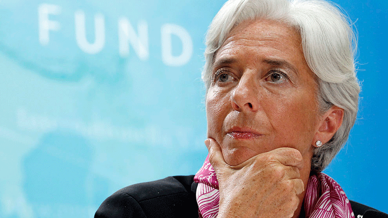 Λαγκάρντ: Η παγκόσμια ανάπτυξη κινδυνεύει