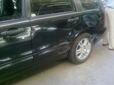 Καραμπόλα στην πόλη της Λαμίας