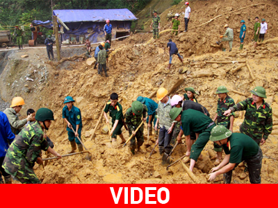 Κατολισθήσεις και πλημμύρες με 29 νεκρούς στο Βιετνάμ