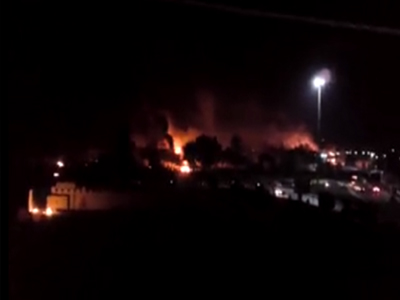 Νατοϊκοί βομβαρδισμοί στην Τρίπολη