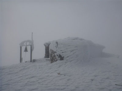 «Χάθηκε» το αλεξικέραυνο από την κορυφή του Ψηλορείτη