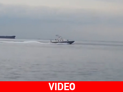 Θεσσαλονίκη: Επίδειξη από σκάφος του Λιμενικού Σώματος