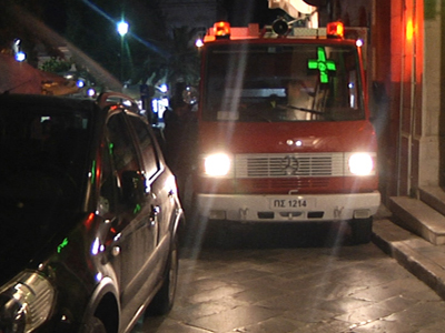 Πυρκαγιά σε φορτηγό στη Μαγούλα Αττικής