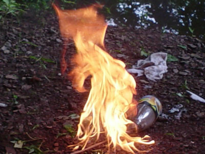 Επίθεση με μολότοφ στον ΣΚΑΪ