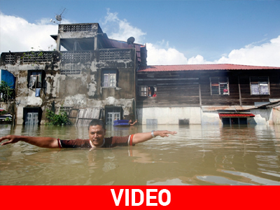 Καταστροφές από μουσώνες στην Μαλαισία