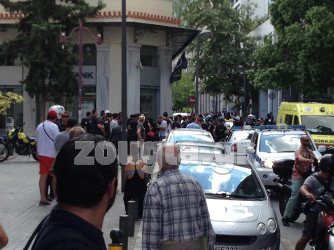 Αποκλεισμένο το κέντρο της Αθήνας