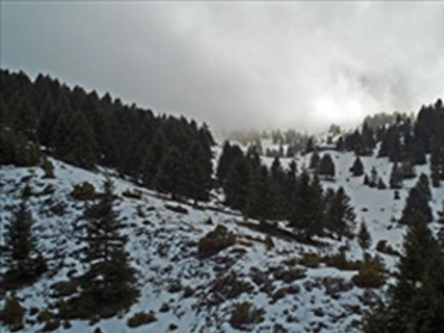 Πολικές θερμοκρασίες στον Μαίναλο Αρκαδίας