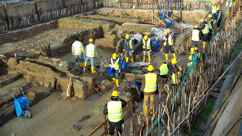 Απεργούν οι εργαζόμενοι στον κατασκευαστικό τομέα του μετρό Θεσσαλονίκης