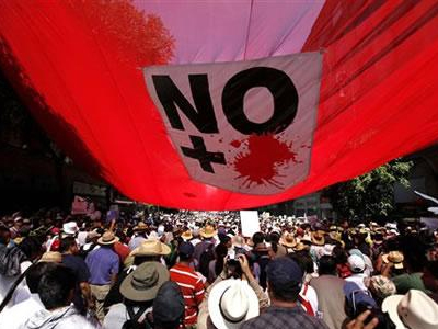 Πορεία ειρήνης στο Μεξικό