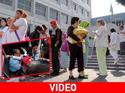 Μεξικό: Κατάρρευση τοίχων, πανικός και… λιποθυμίες μετά τον σεισμό
