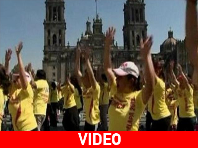 Παγκόσμιο ρεκόρ χορευτών zumba