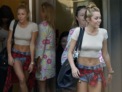 Αισθητά αδυνατισμένη η Miley