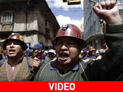 Βολιβία: «Κραυγή» απόγνωσης για την κατάσταση στα μεταλλεία