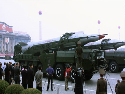 Πυραυλική άσκηση στη Β. Κορέα