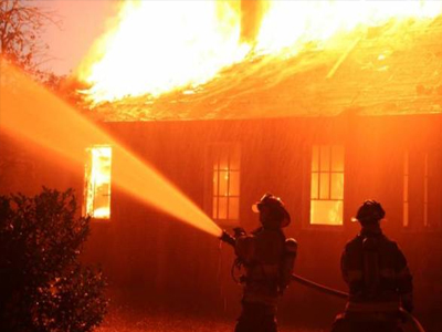 Πυρκαγιά σε μονοκατοικία στην Πορταριά Βόλου