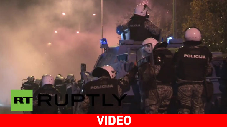 Μαυροβούνιο: Διαδηλώσεις κατά του πρωθυπουργού Μ. Τζουκάνοβιτς