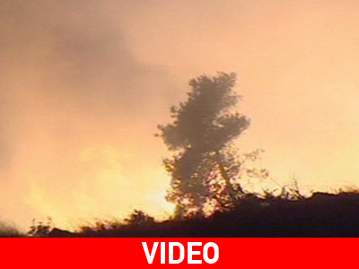 «Στάχτη» μεγάλες δασικές εκτάσεις στο Μαυροβούνιο