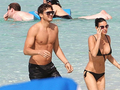 Οι διακοπές των Kutcher-Moore