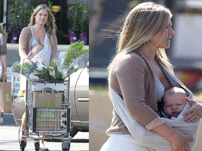 Για ψώνια με τον μπέμπη