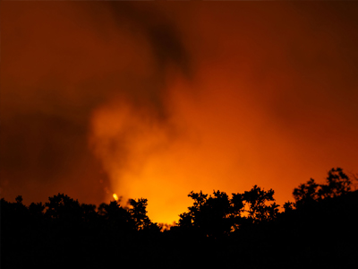 Πάτρα: Υπό έλεγχο η φωτιά στα Συχαινά